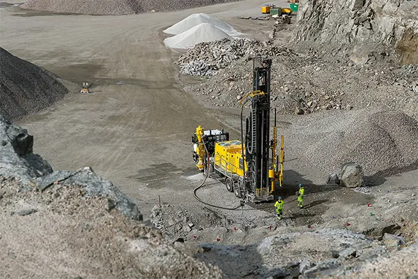 Fonctions des machines de forage minier